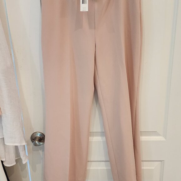 NWT Theory Women's Summer Suit Top size S (sep. size 4 bottoms) BLUSH Crepe - Picture 7 of 8